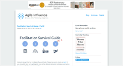 Desktop Screenshot of agileinfluence.com